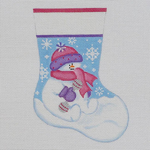 Snowbaby Girl Mini Stocking
