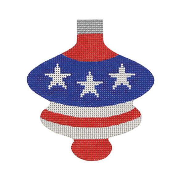 Patriotic Spindle Ornament