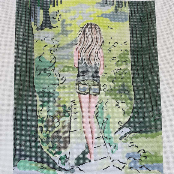 Girl in Trees