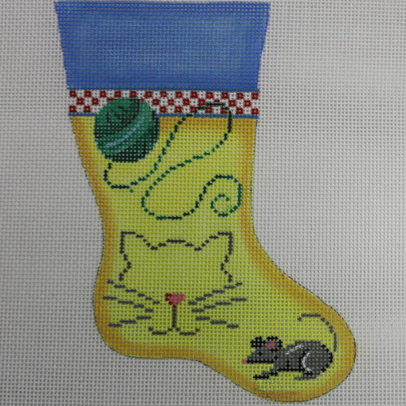 Cat Face/Mouse Mini Sock