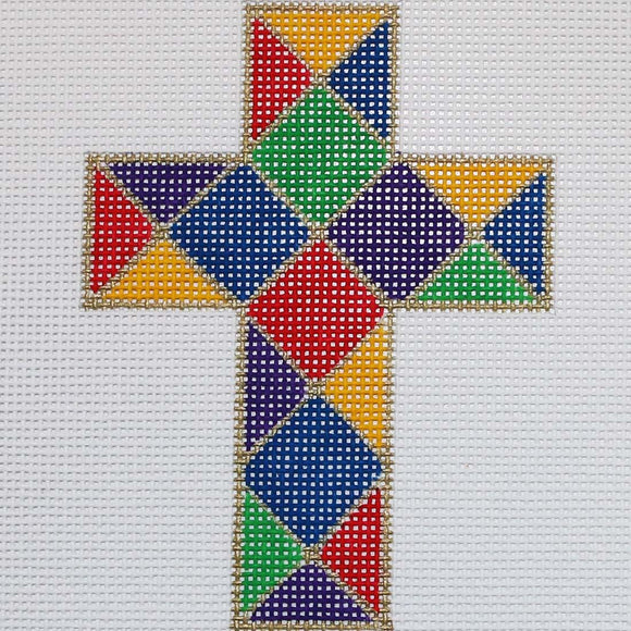 Stained Glass Cross w/ SG