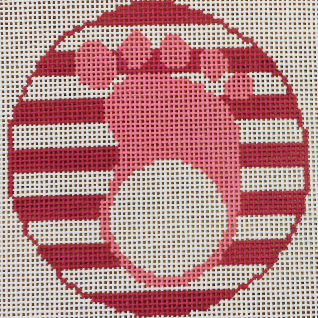 Pink Footprint Round