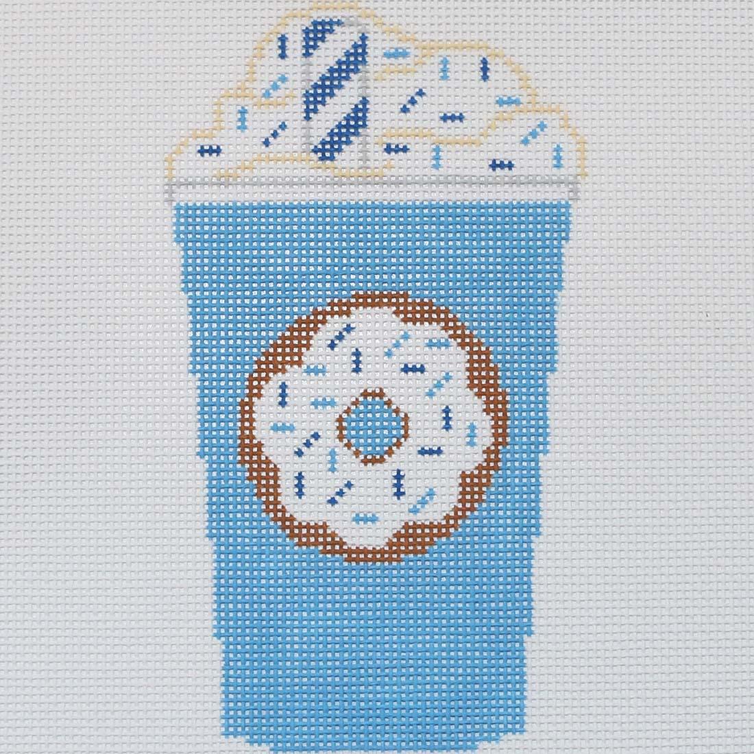Blue Donut Cup