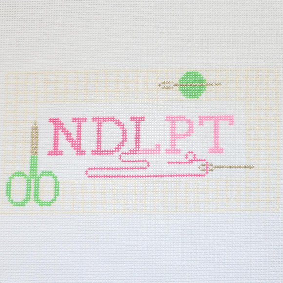 Needlepoint in Pink