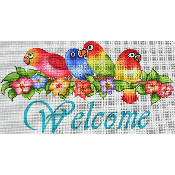 Welcome w/ Parrots