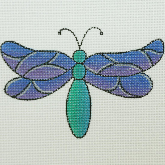 Dragonfly w/ purple wings