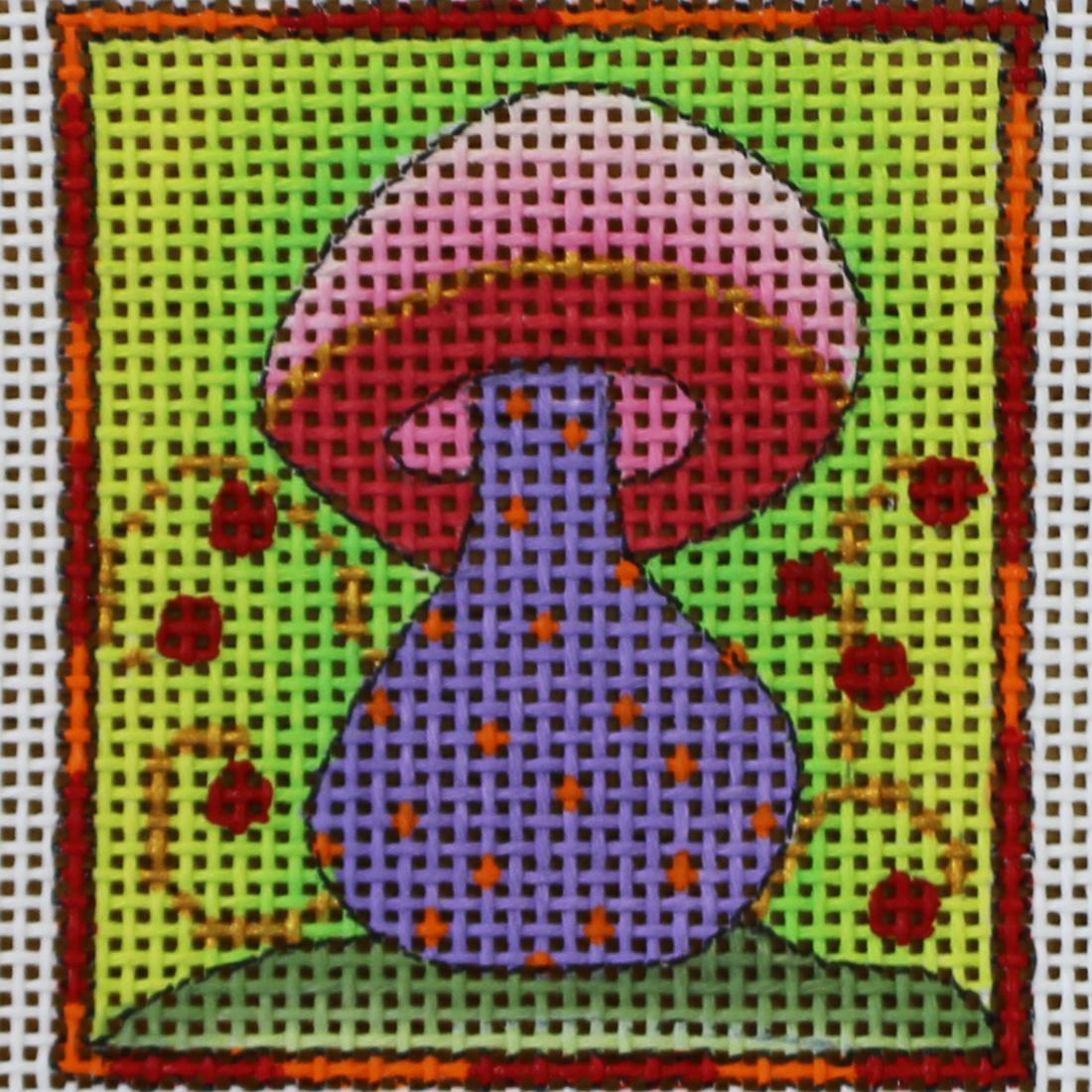 Pink/Purple Mushroom