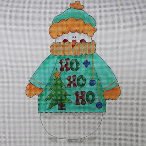 Snowman in HoHoHo Sweater