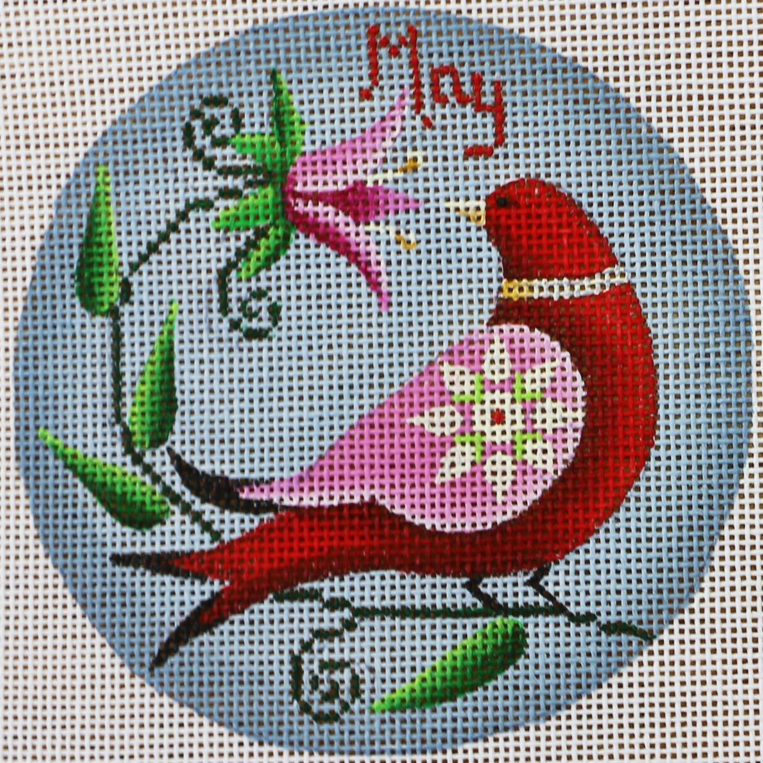 May Bird w/ Flower