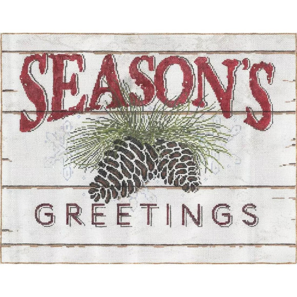 Season's Greetings w/ Pinecone