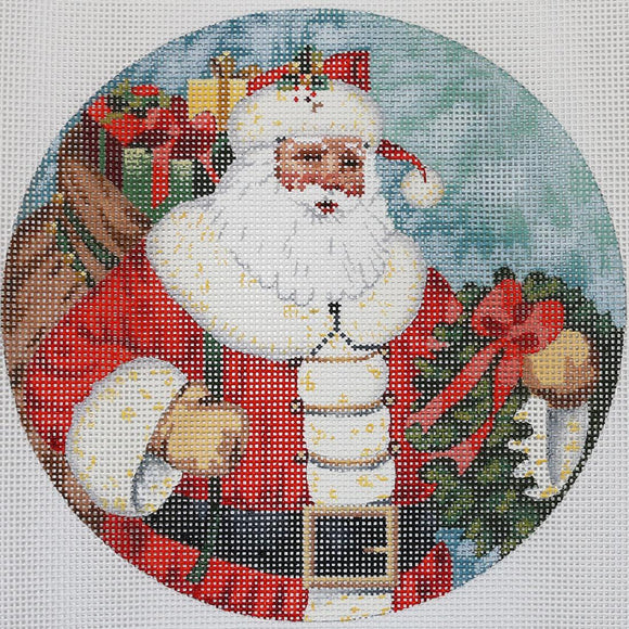 Santa w/ Wreath