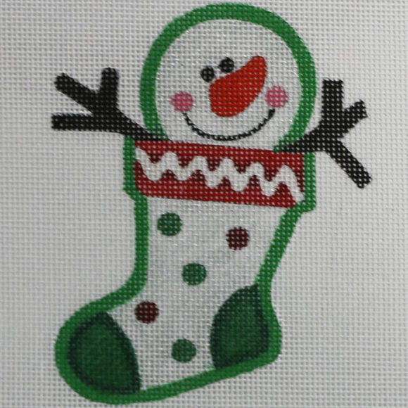 Snowman Head in Mini Sock