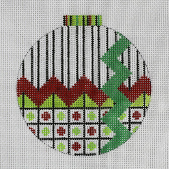 Red & Green Ornament