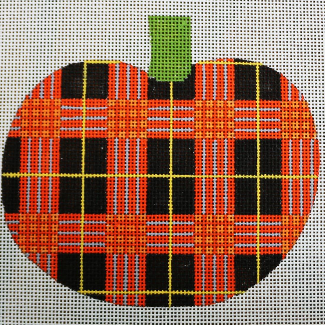 Medium Plaid Pumpkin