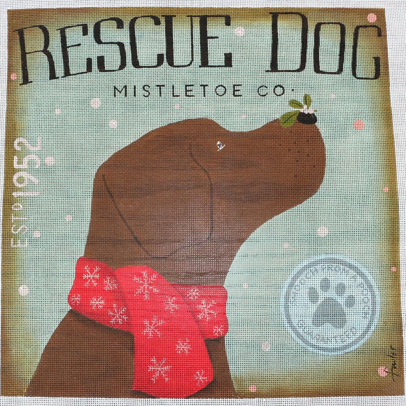 Rescue Dog Mistletoe