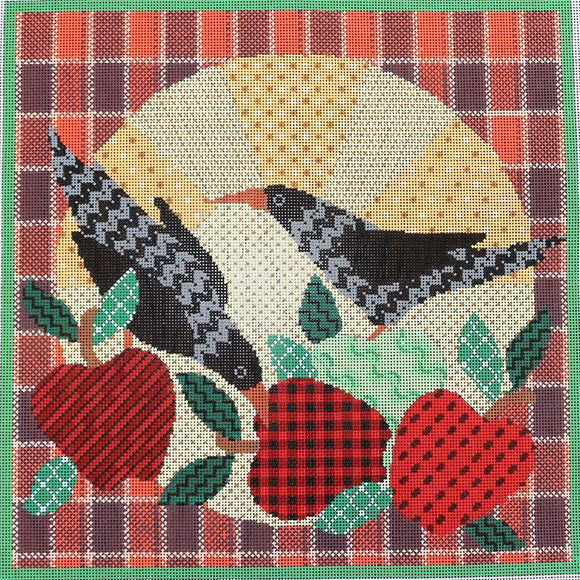 Crows & Apple Quilt
