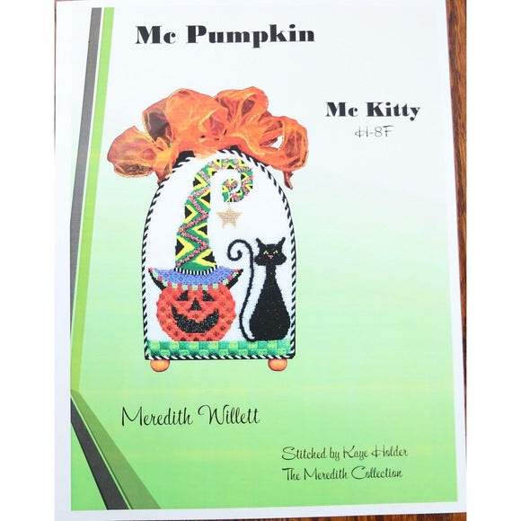 Pumpkin McKitty Stitch Guide