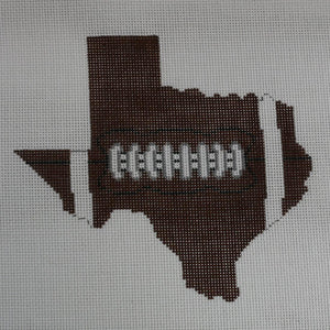 Football State Shaped Texas
