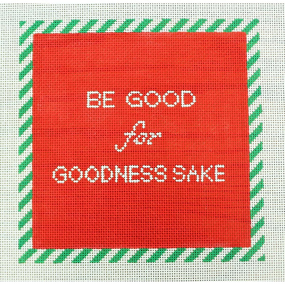 Be Good for Goodness