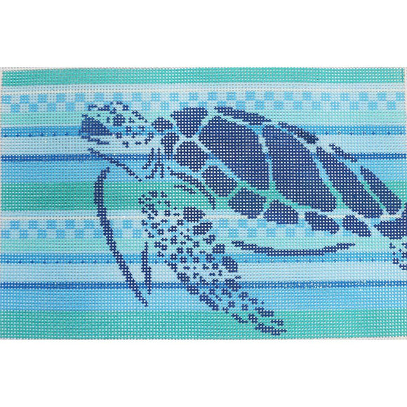 Turtle Stencil/Stripes