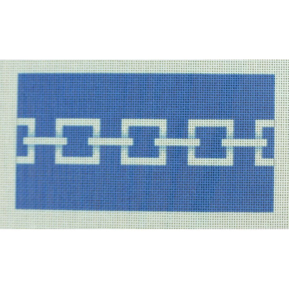 Square Link Insert Blue/White