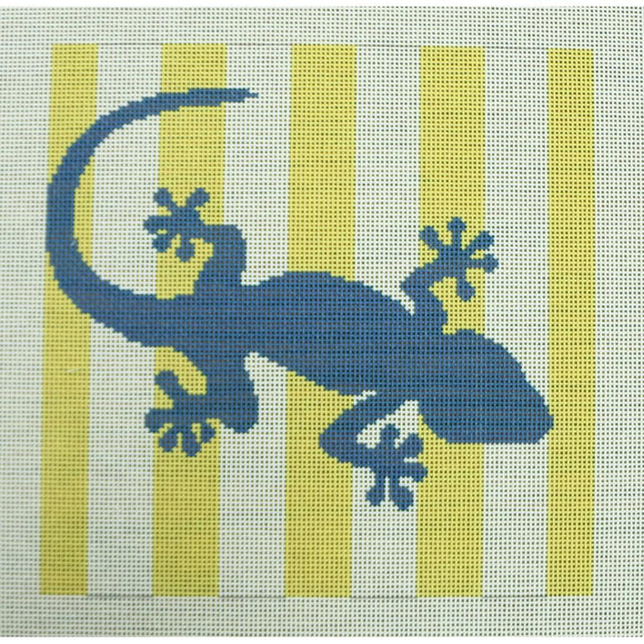 Geckos Stencil/Yellow