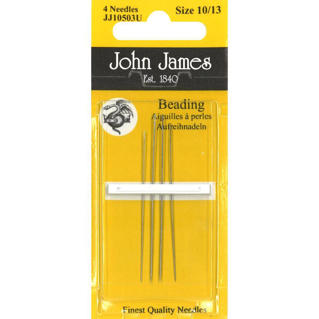 John James Beading Needle Size 10/13