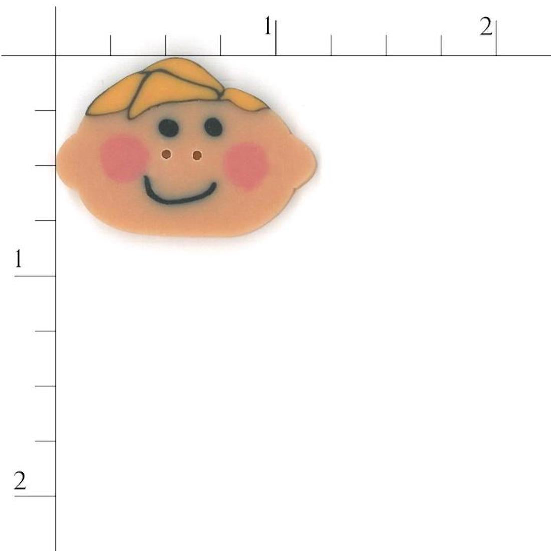 KP Face w/ Yellow Hair KP1007