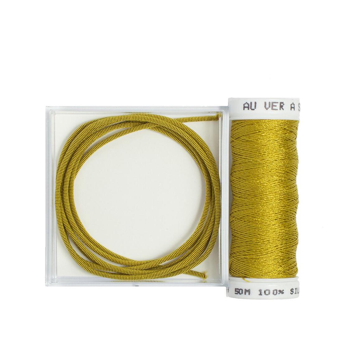 Silk Wrapped Purl & Couching 6272