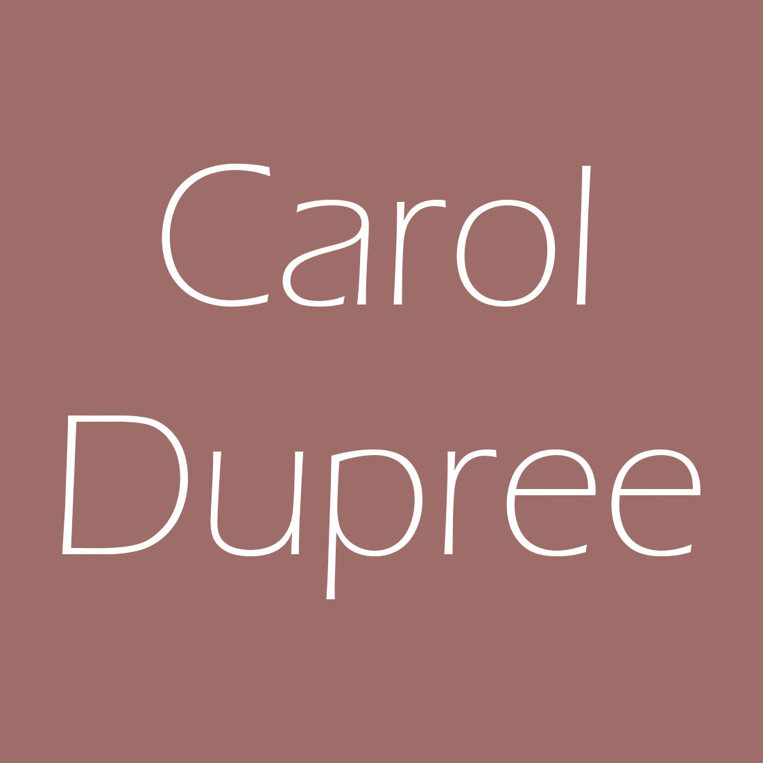 Carol Dupree