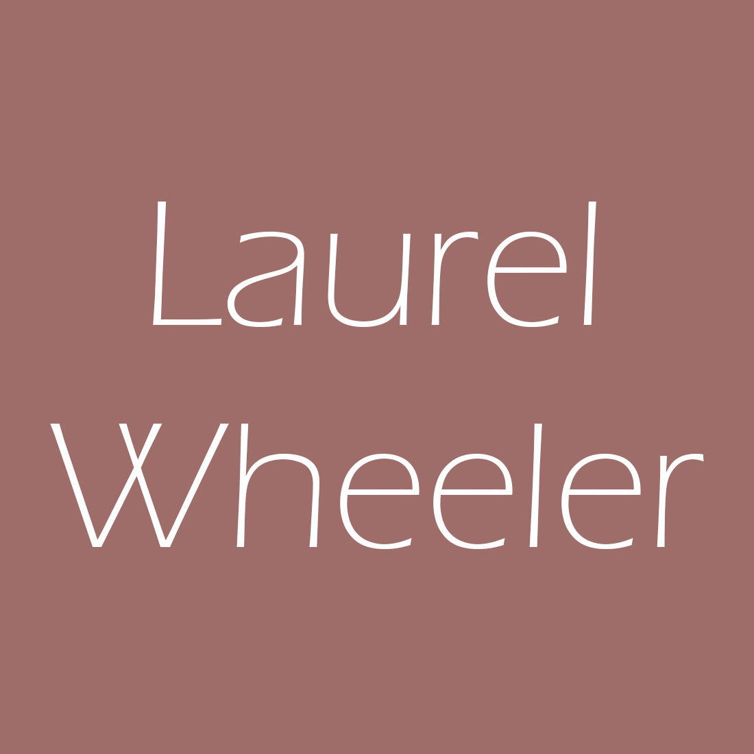 Laurel Wheeler