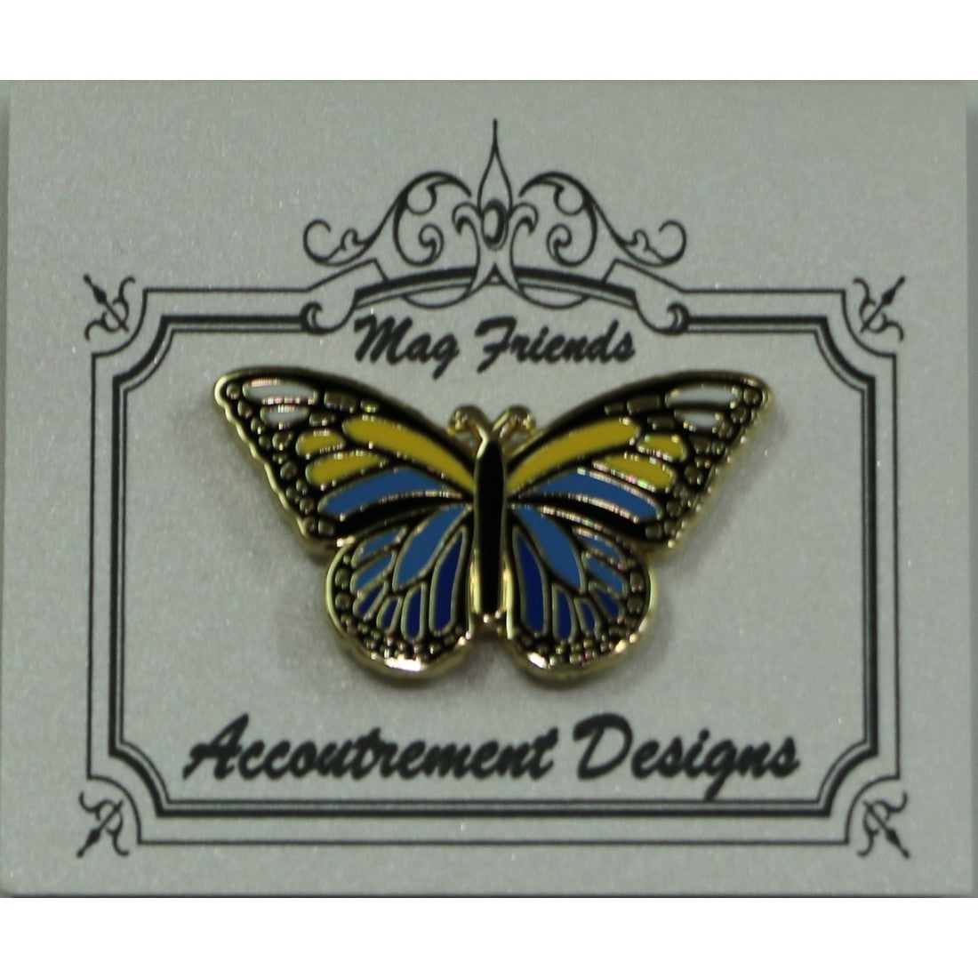 Blue/Yellow Butterfly Magnet