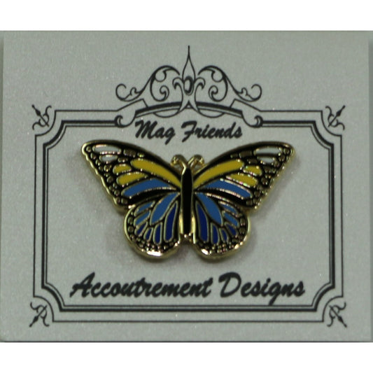 Blue/Yellow Butterfly Magnet