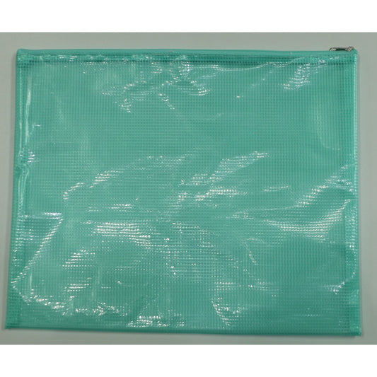 Zippered Bag, Turquoise