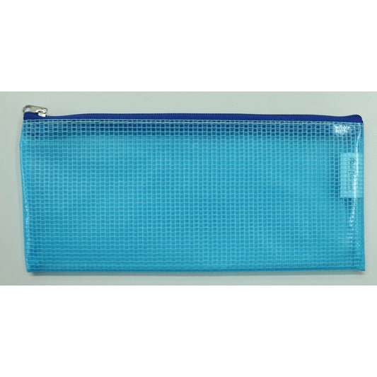 Zippered Bag, Blue