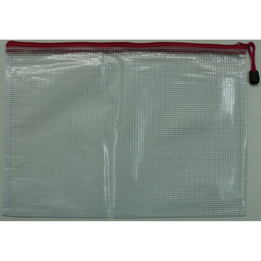 Mesh Zipper Bag, 13 x 9.5