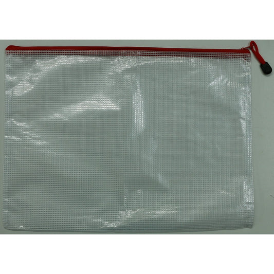 Mesh Zipper Bag, 15 x 11.25