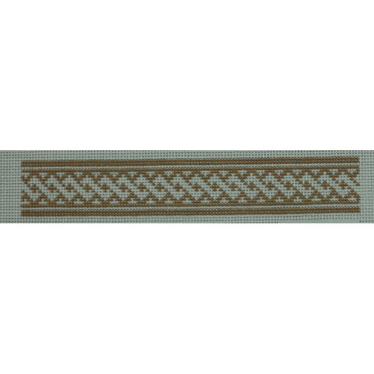 Nantucket Braid Key Fob, Driftwood
