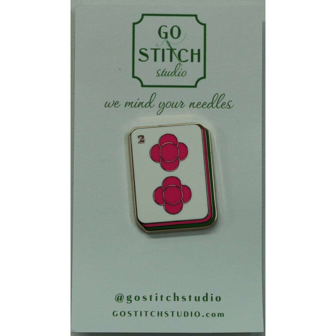 Two Dots Mahjong Tile Needle Minder