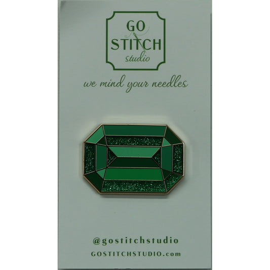 Green Diamond Needle Minder