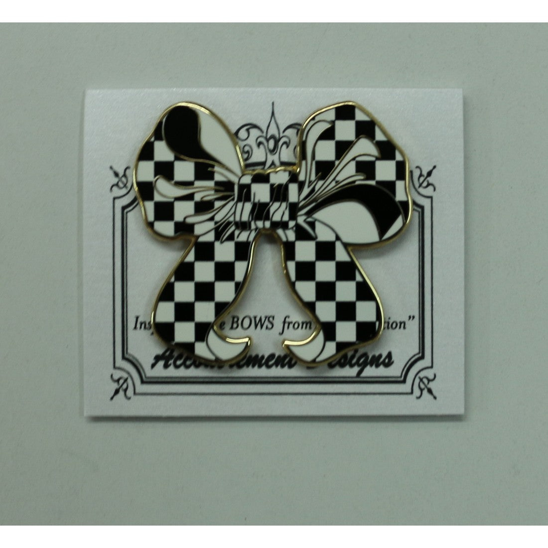 Black & White Bow