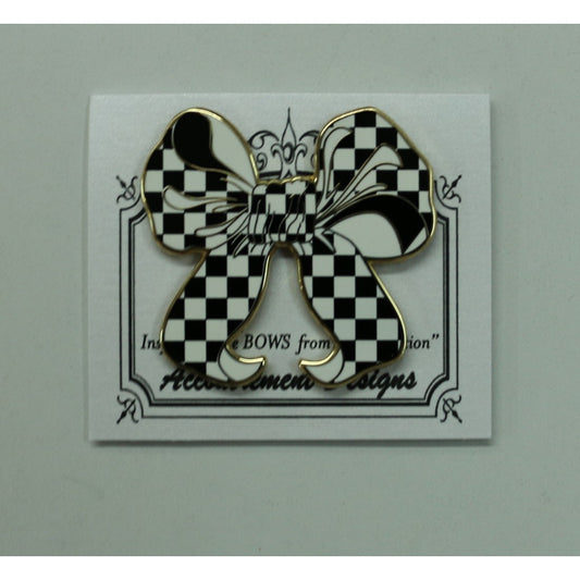 Black & White Bow