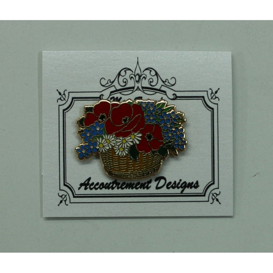 Patriotic Flowers in Basket