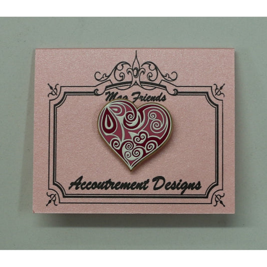 Pink Swirl Heart