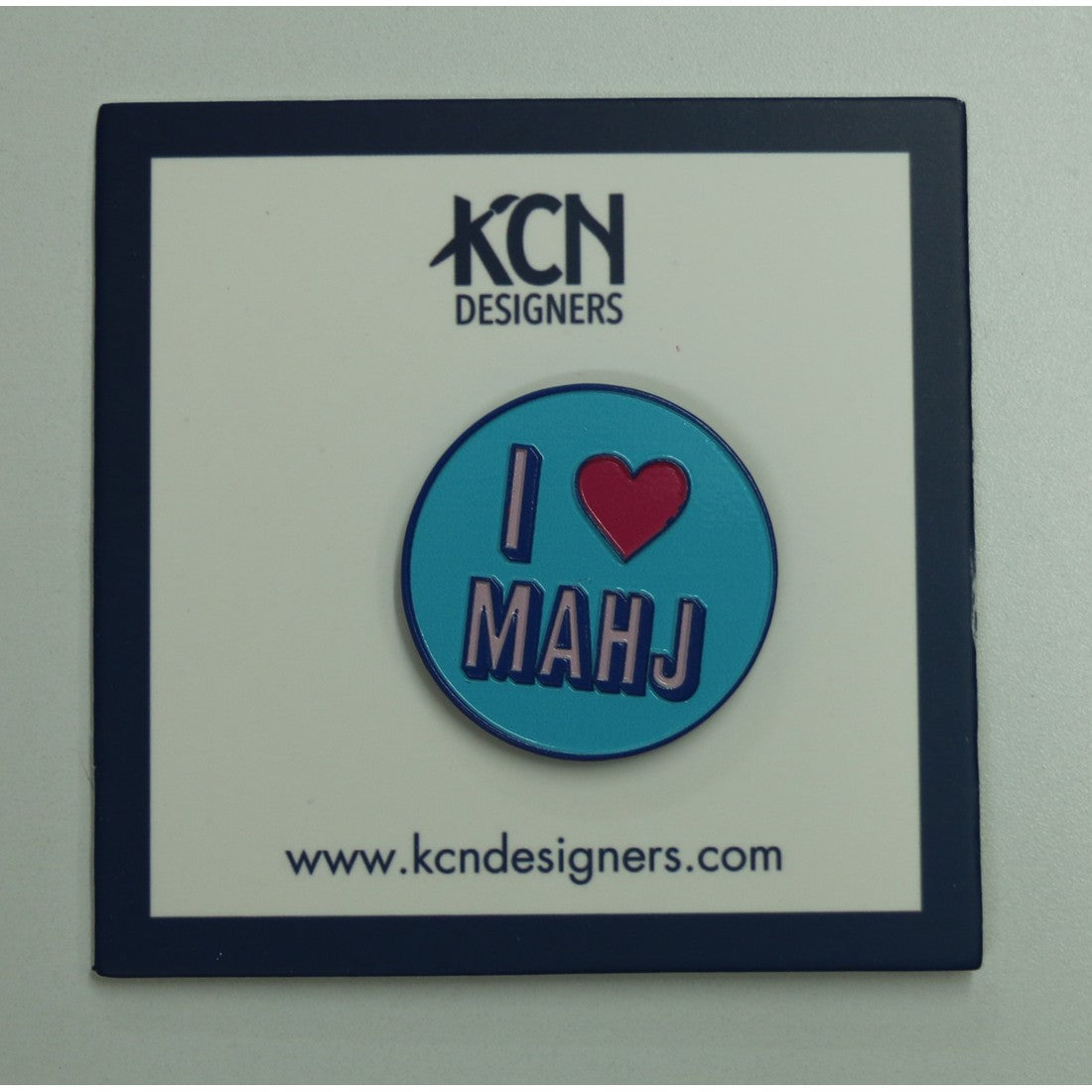 I Heart Mahj Needle MInder