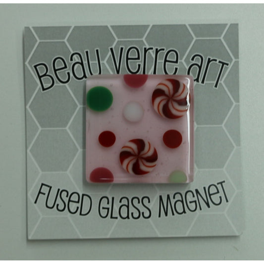 Peppermints on Pink Needle Minder