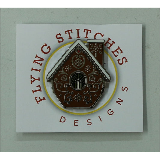 Gingerbread House Needle Minder
