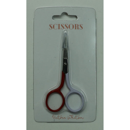 Striped Scissors, Red & White