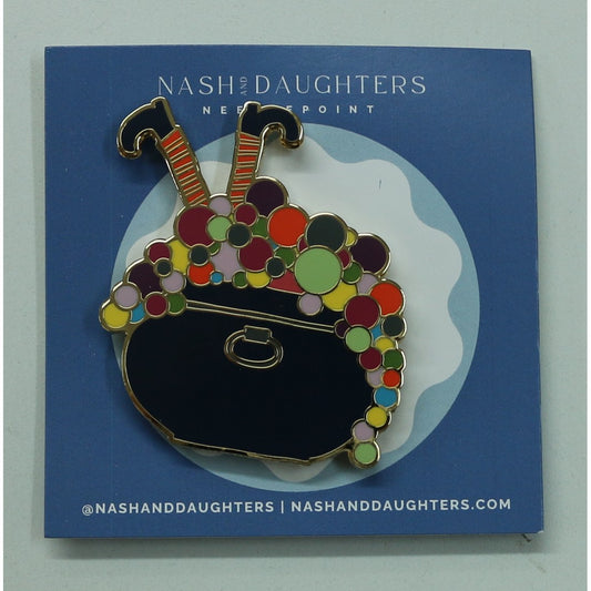 Colorful Bubble Cauldron Needle Minder