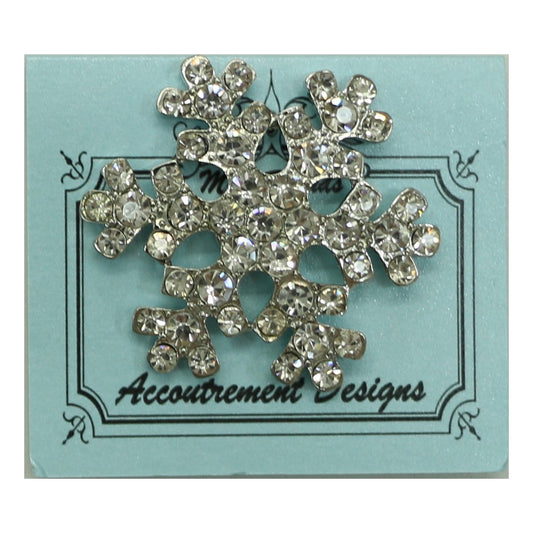 Lg Crystal Snowflake Magnet